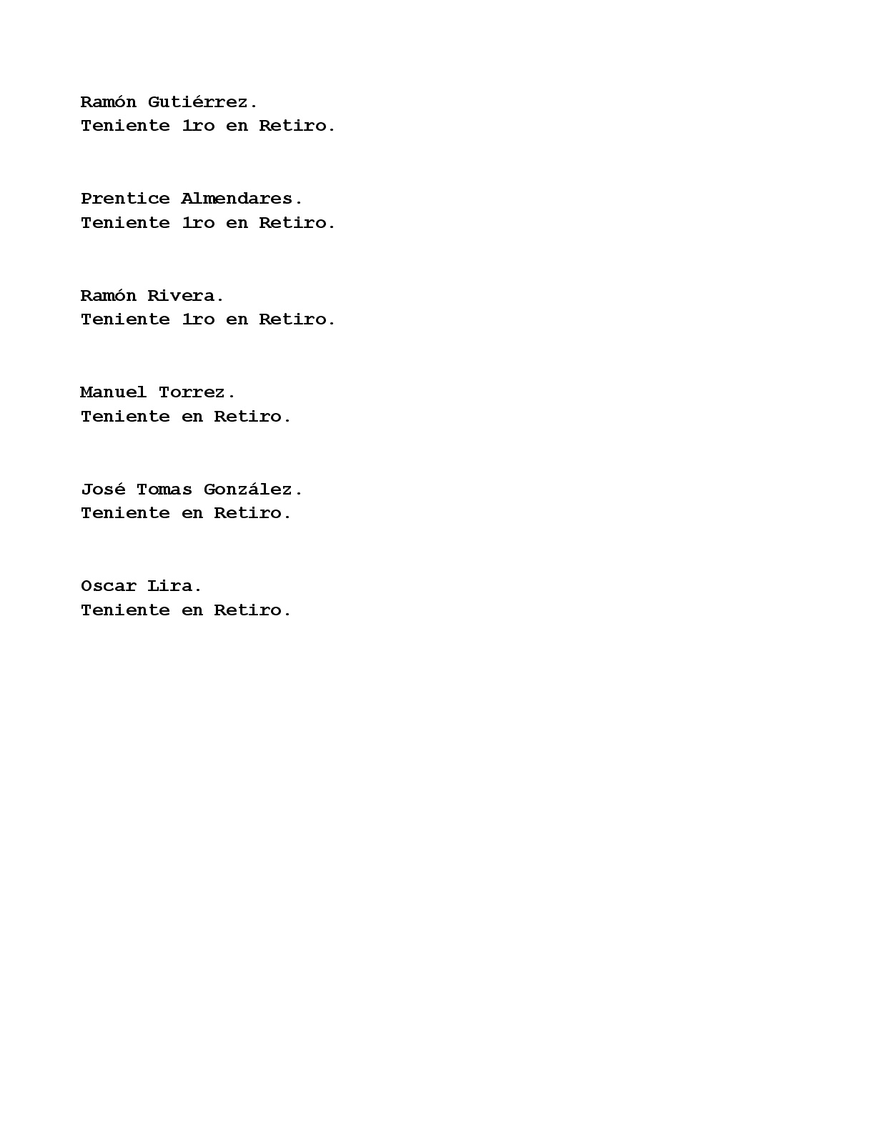 comunicado